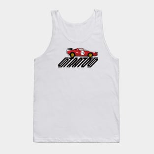 Stratos 73 Rosso Tank Top